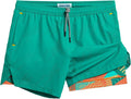 Mens 2-in-1 Running Shorts with Compression Liner 5ft - Quick Dry Fit