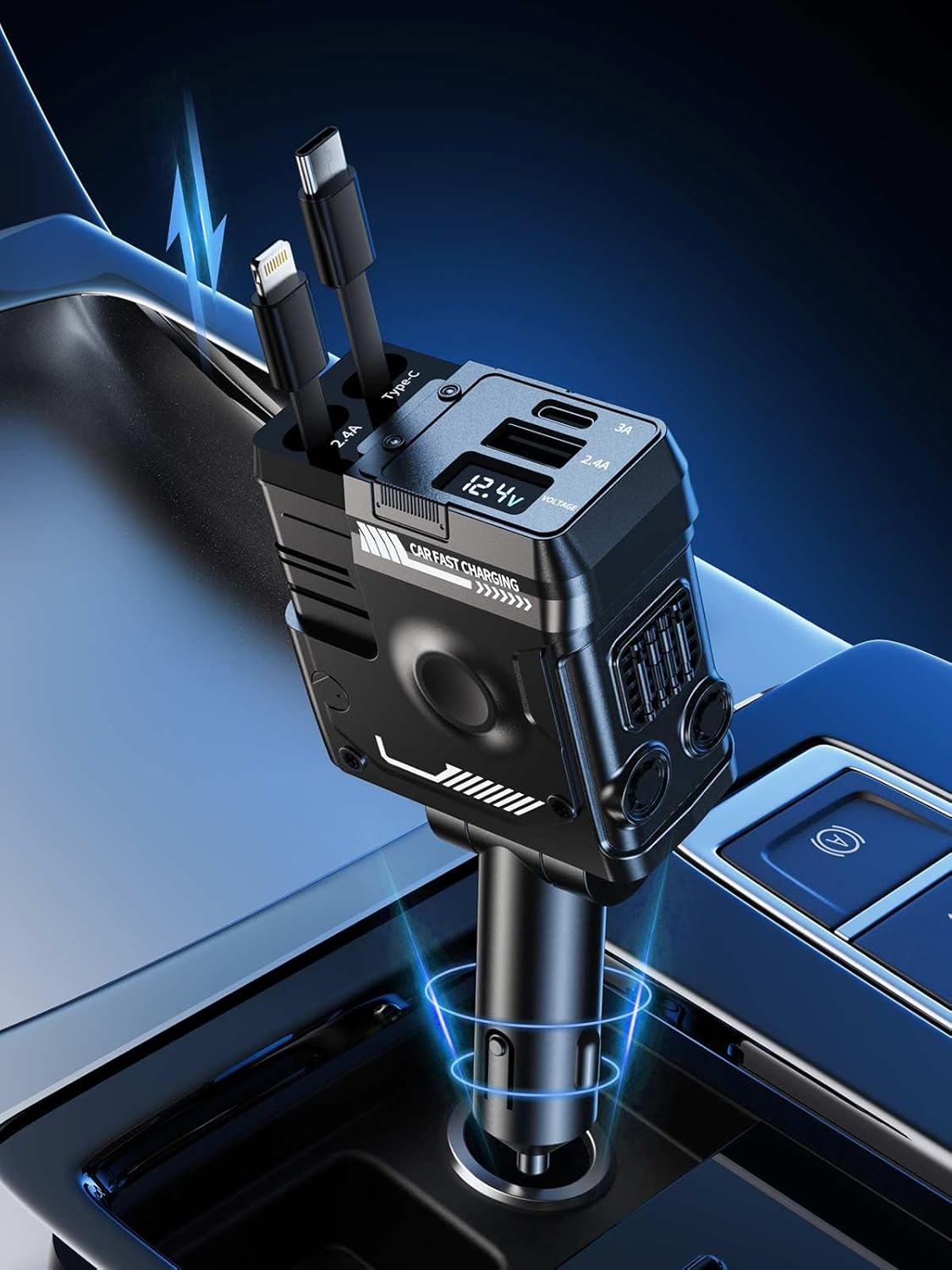 69W Fast Charging Car Charger for iPhone - Valentines Gift
