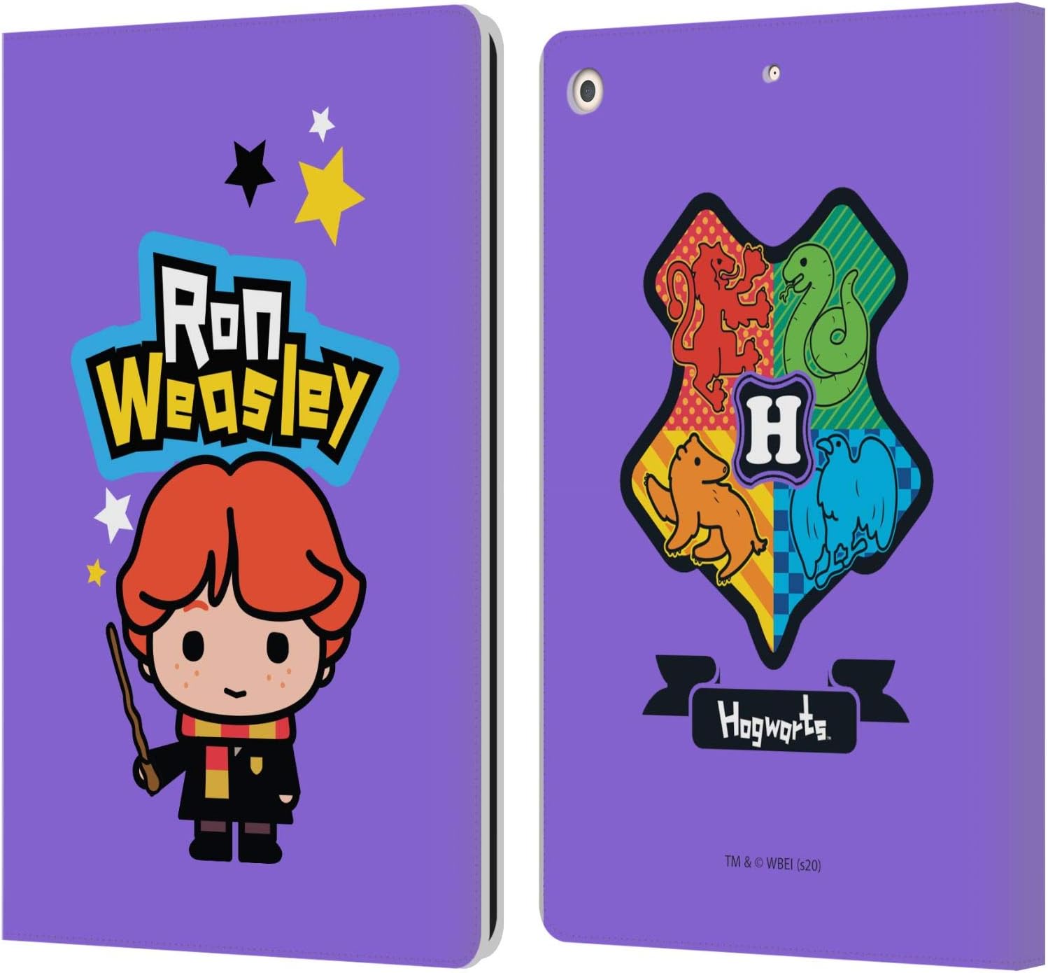 Harry Potter Ron Weasley Leather Wallet Case for iPad 10.2