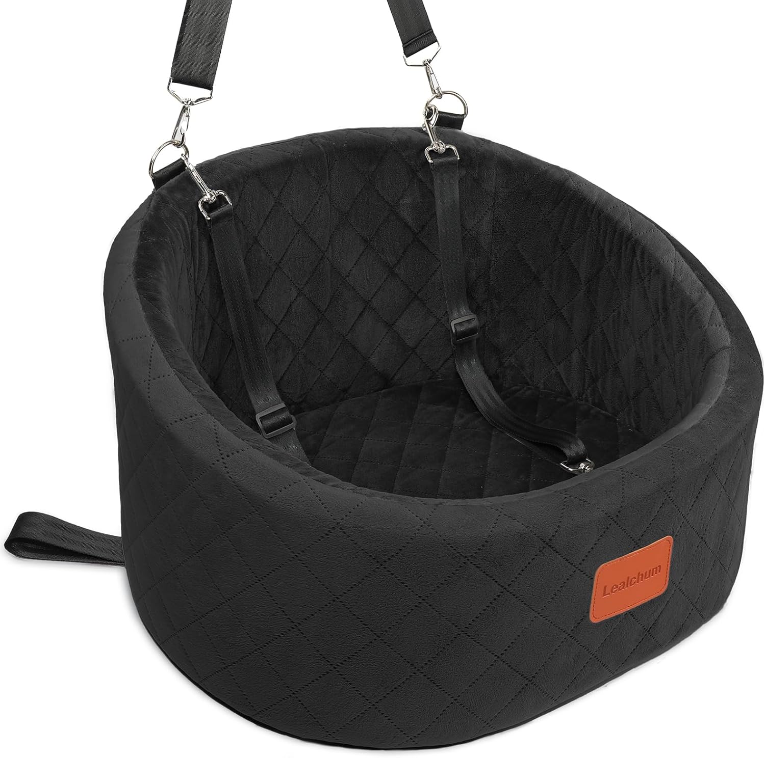 Dog Car Seat for Small Dogs Up to 30 Lbs with Memory Foam