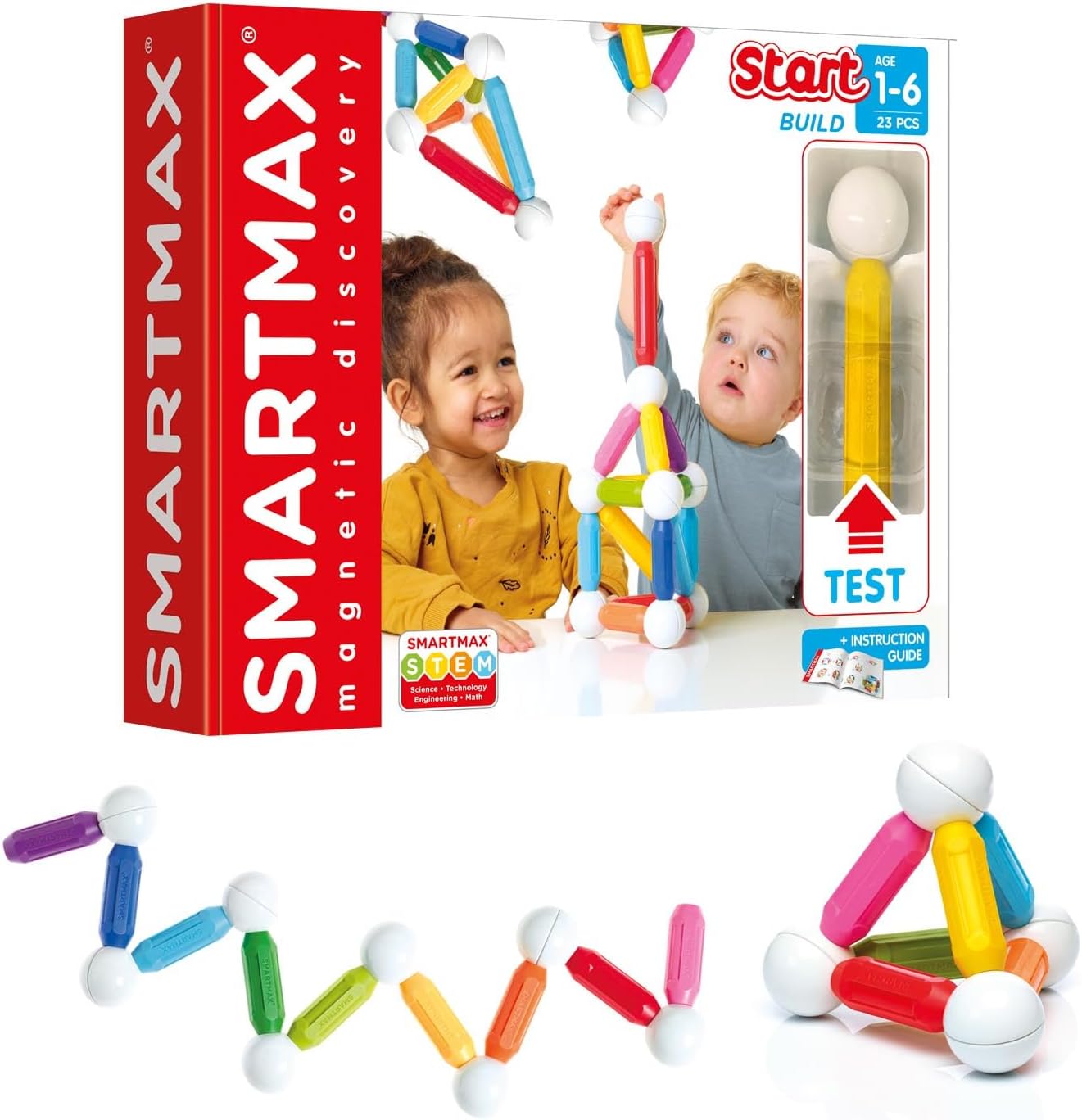 SmartMax Start STEM Building Magnetic Discovery Set for Kids