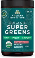 Organic SuperGreens Powder with Probiotics - Peppermint Energy