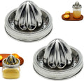 Easy Use Hand Fresh Juicer Lid for 3.38 in Wide Mouth Mason Jar - Set
