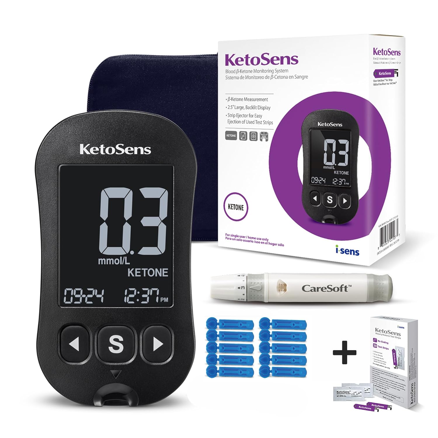 KetoSens Blood Ketone Monitoring System for Accurate Testing