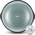 25in Balance Ball Trainer - Stable Half Exercise Ball for Strength