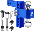 METOWARE Adjustable Trailer Hitch - Heavy Duty Tow Hitch