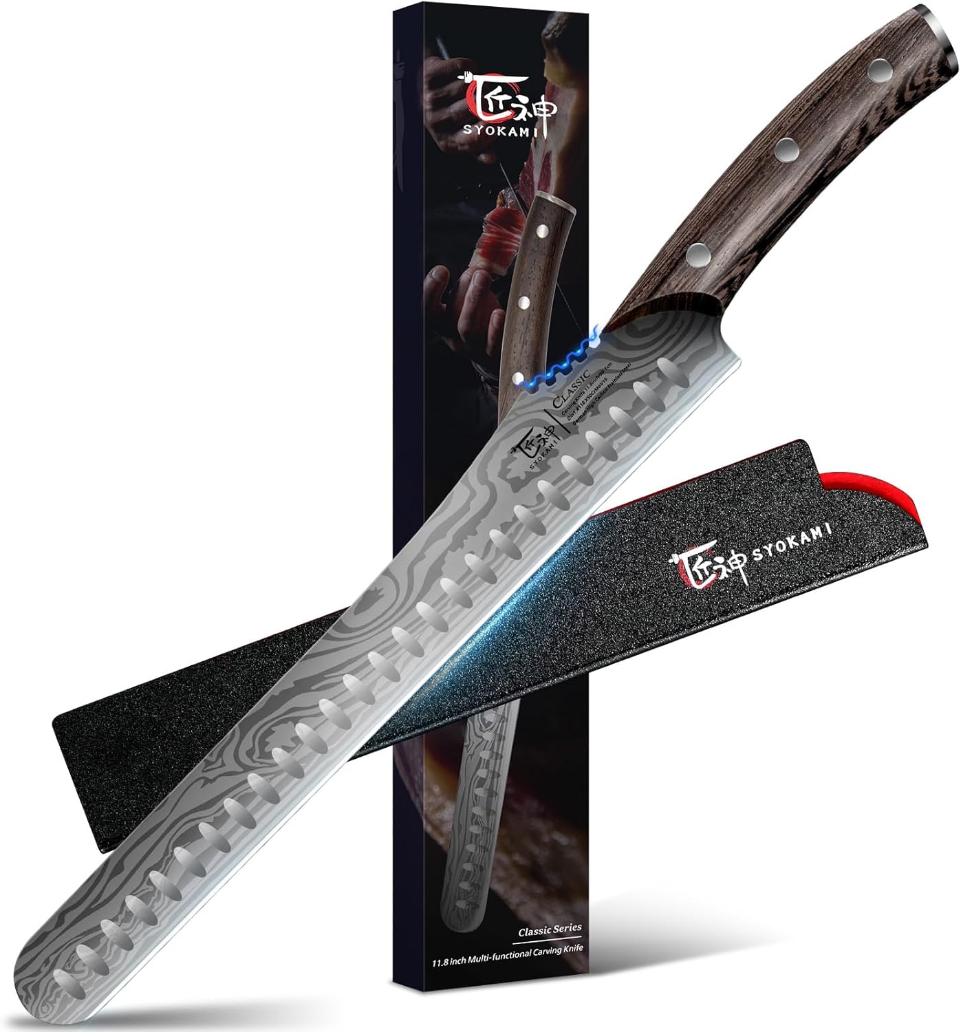 Brisket Slicing Knife 12 Inch Multifunction Carving Knife