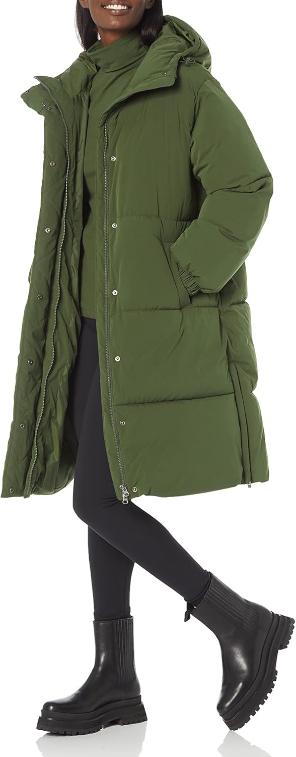 Oversized Long Puffer Jacket for Women - Warm and Stylish