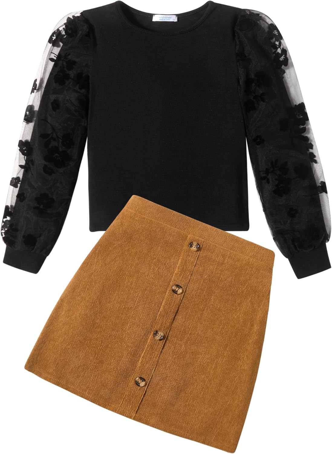 Arshiner Girl's Skirt Sets for Trendy Fall Outfits and Style