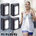 Running Light 4Pack Reflective Running Gear - USB Rechargeable Safety