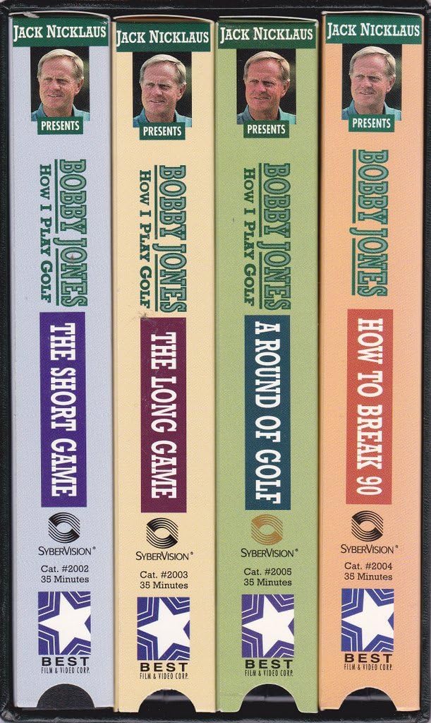 Bobby Jones Golf Tips VHS Set