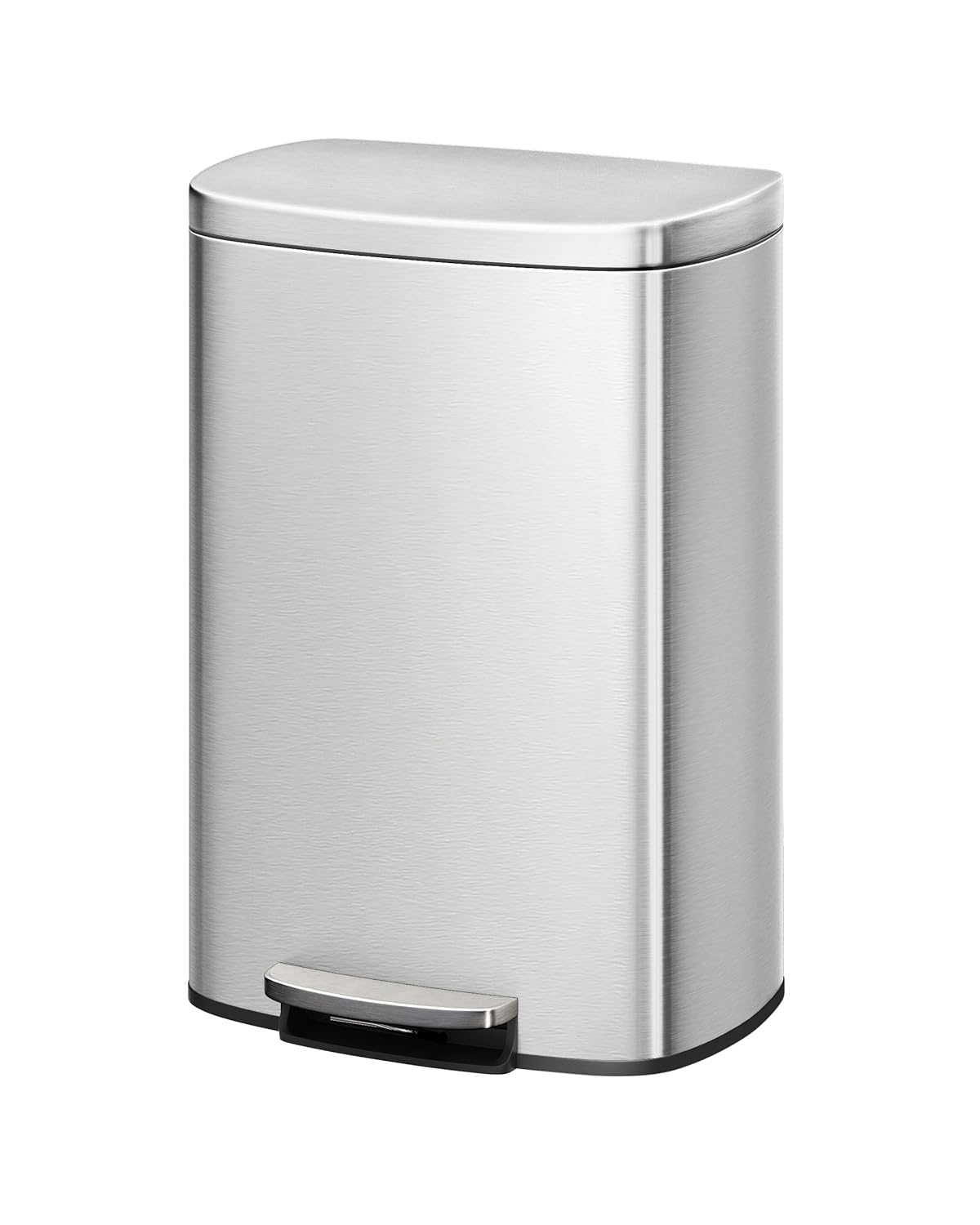 Garvee 13 gal Stainless Steel Kitchen Trash Can with Lid