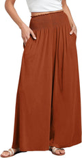ANRABESS Women Palazzo Pants Summer Boho Wide Leg (Style XD94)