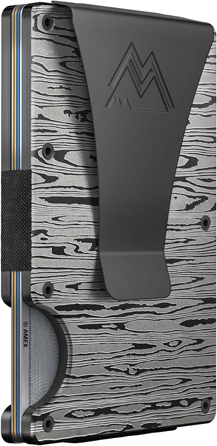 Mountain Voyage Co Minimalist Wallet - Slim RFID Protection