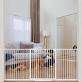 Ultra Narrow Spacing Extra Wide Pet Gate 69.48-77.36 in - Safe