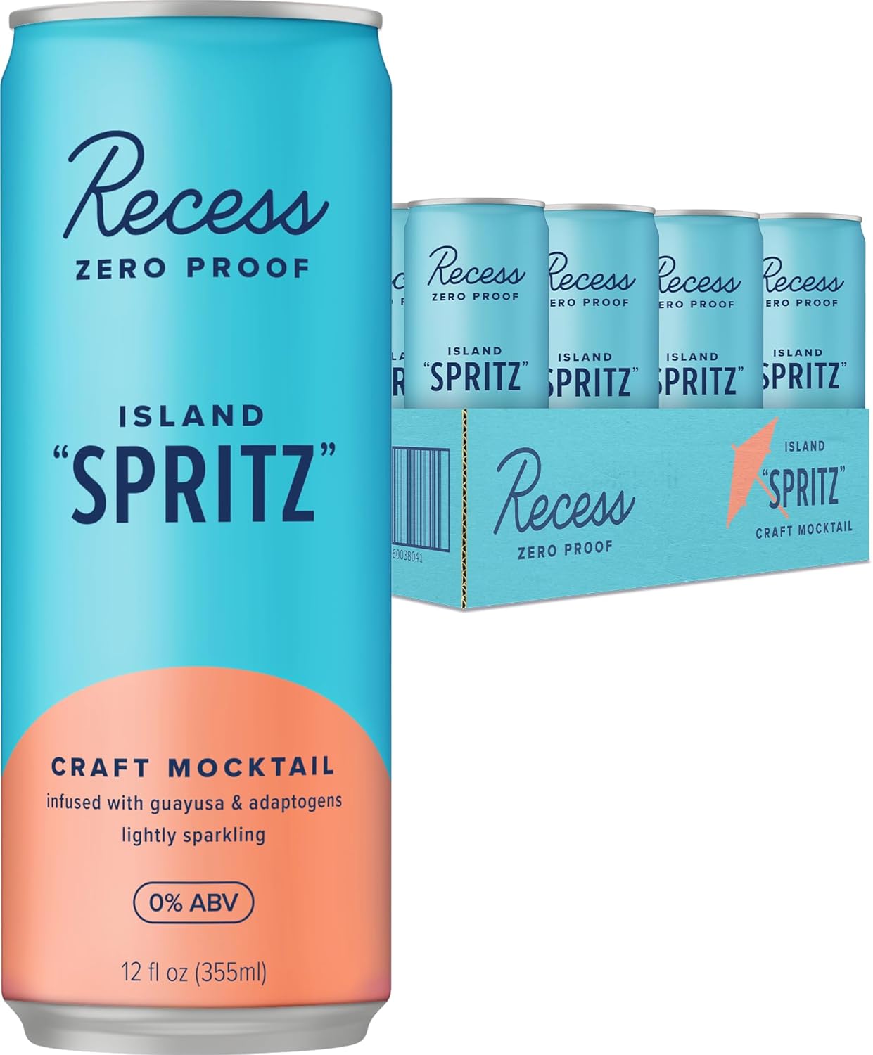 Recess Zero Proof Craft Mocktails - Island Spritz for Parties