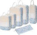 Narwey Compression Packing Cubes for Carry On - Travel Organizer Set