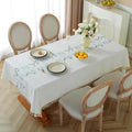 Alsoo Rectangle Tablecloths for Rectangle Tables - Rustic Waterproof