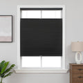 No Tools No Drill Blinds Cellular Shades - Black 23in x 64in