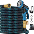 100 ft Expandable Garden Hose - Kink Free Flexible Water Hose 100ft