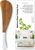 Woodcrafted Bed Sheet Lifter Tool - Back Pain Relief!