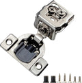 1 1/4 in Overlay 105 Degree Soft Close Face Frame Hinges - Quiet Fit