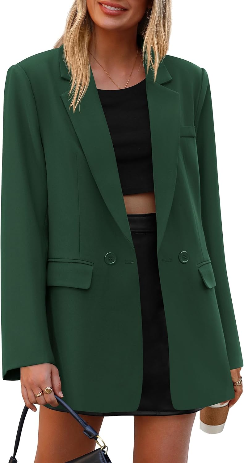 PRETTYGARDEN Blazers for Women Business Casual Long Sleeve