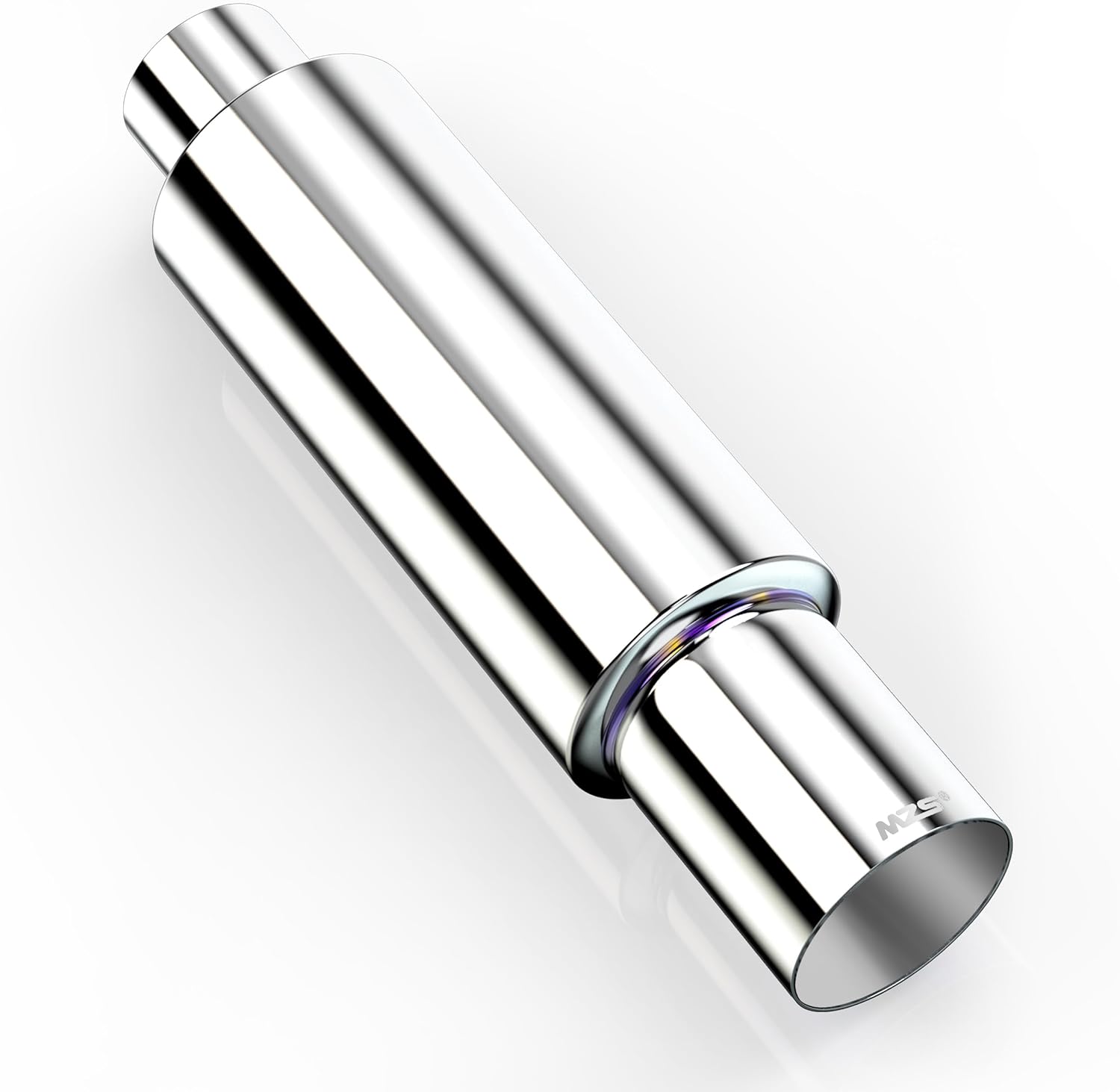 MZS Exhaust Muffler with Stainless Steel Tip for Vehicles