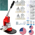 Button Maker Machine Multiple Sizes Button Pin Maker 1+1.25+2.25 in