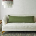 Simple&Opulence Body Pillow Cover 20 x 54 in Pure Linen Softness