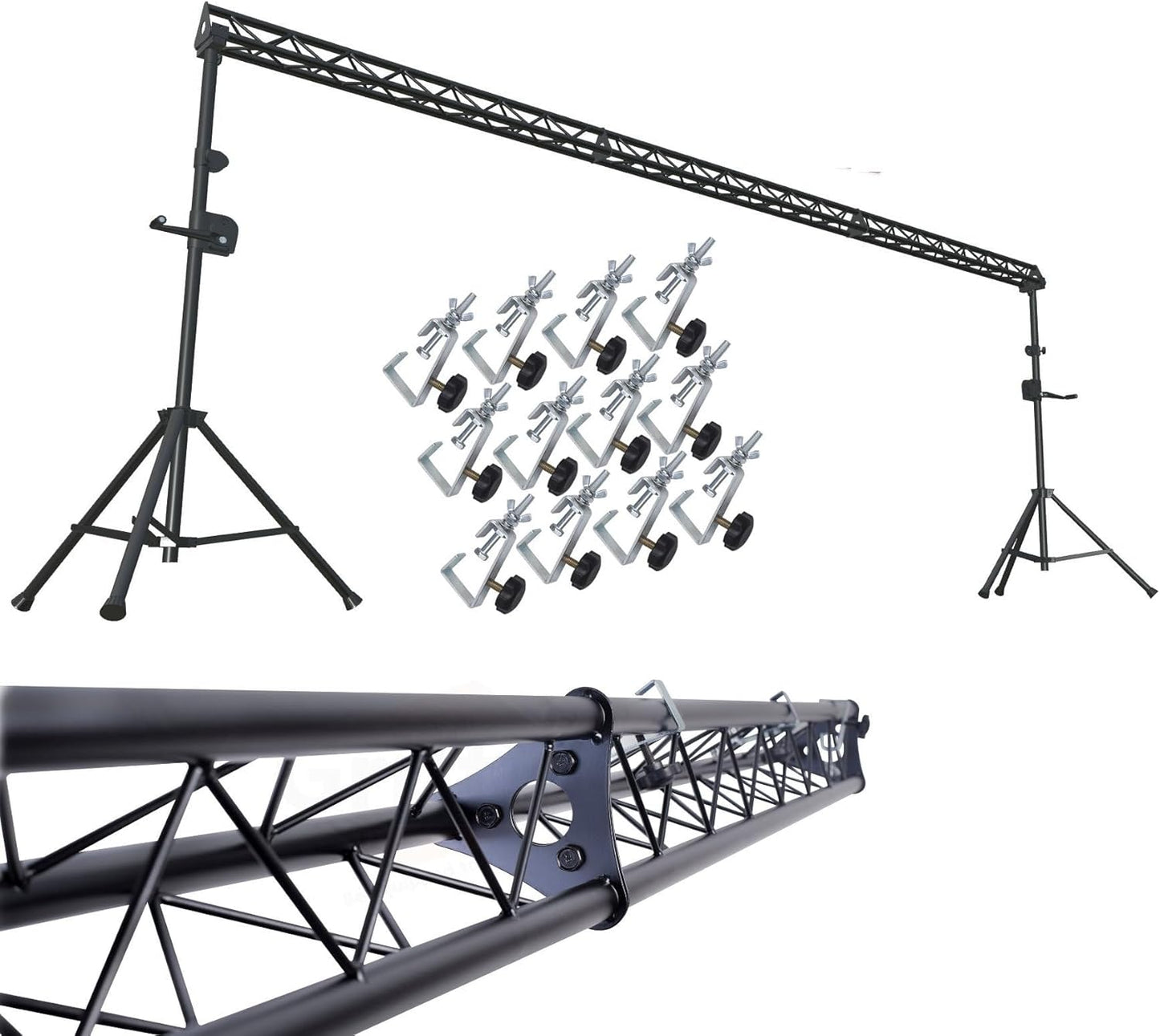 GRIFFIN Triangle Lighting Truss Stand System for DJs and Musicians