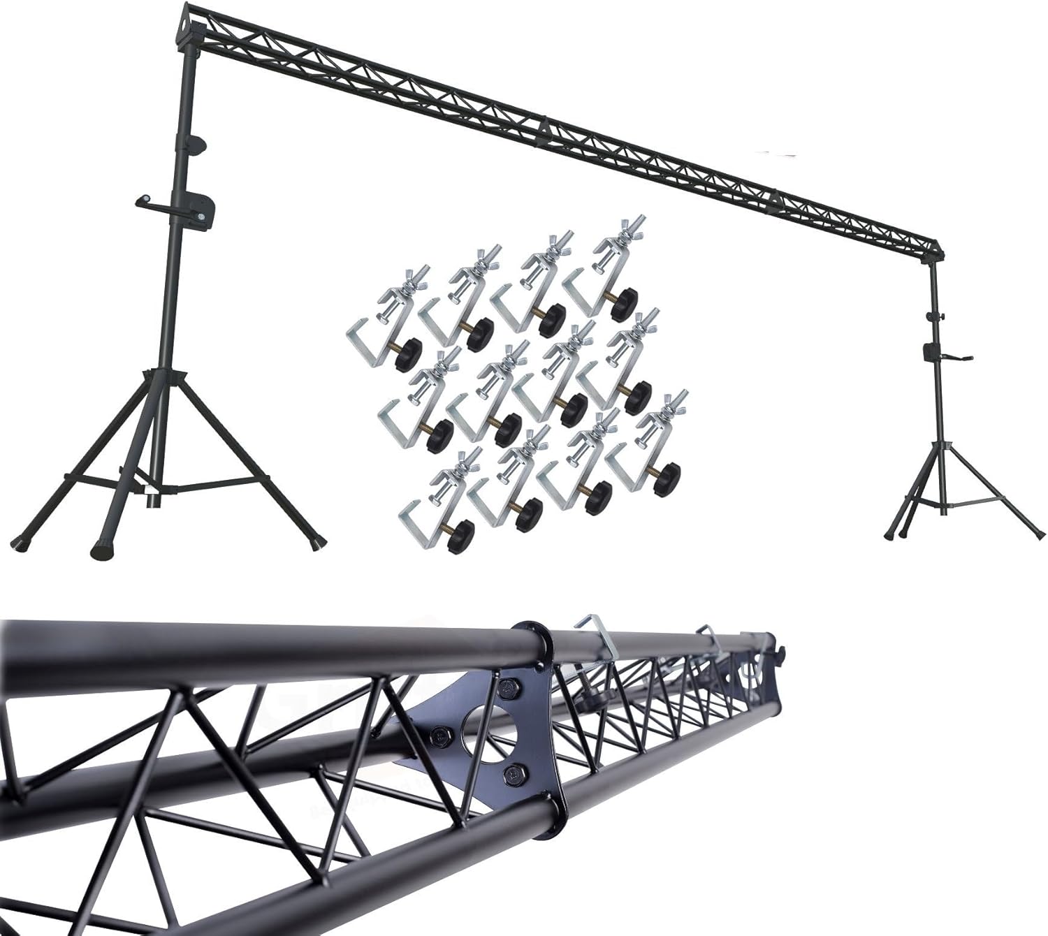 GRIFFIN Triangle Lighting Truss Stand System for DJs and Musicians