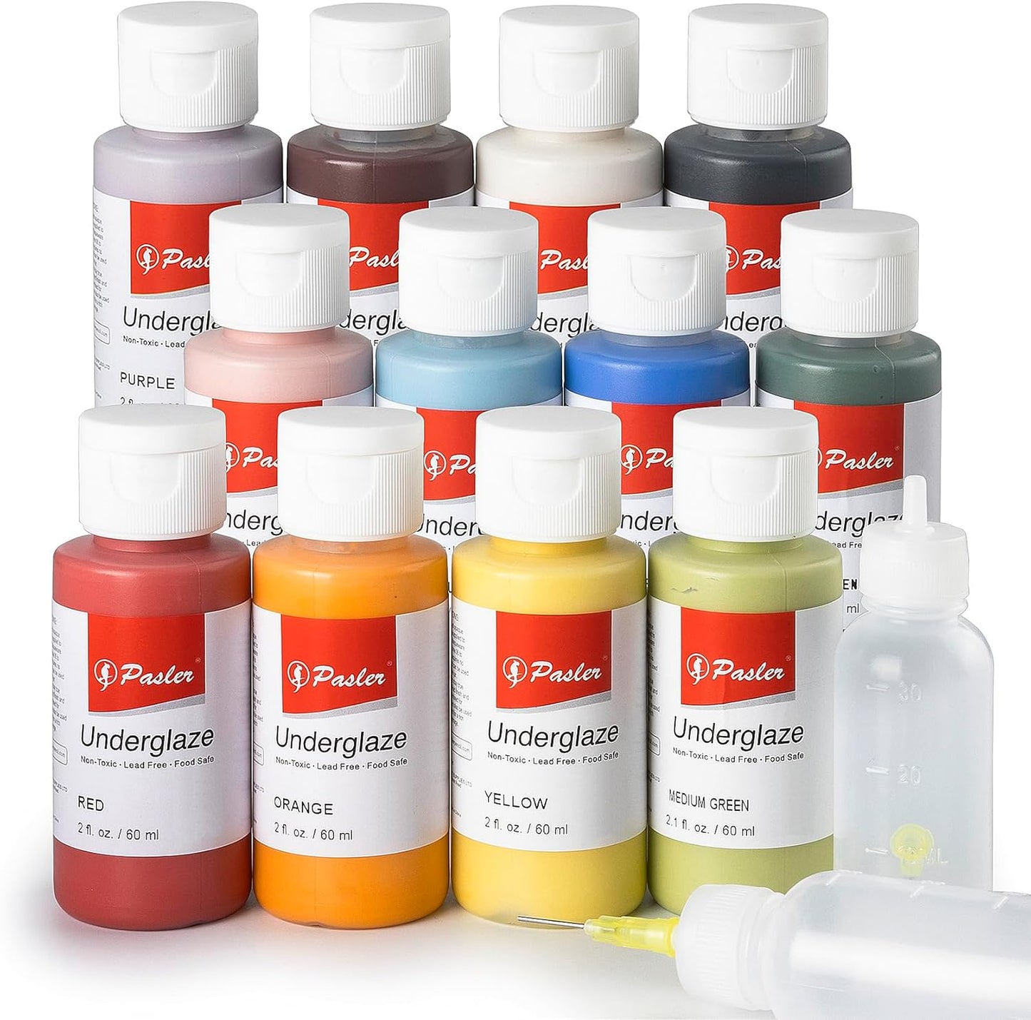 Pasler Underglaze Set - Vibrant Colors for Pottery Artistry