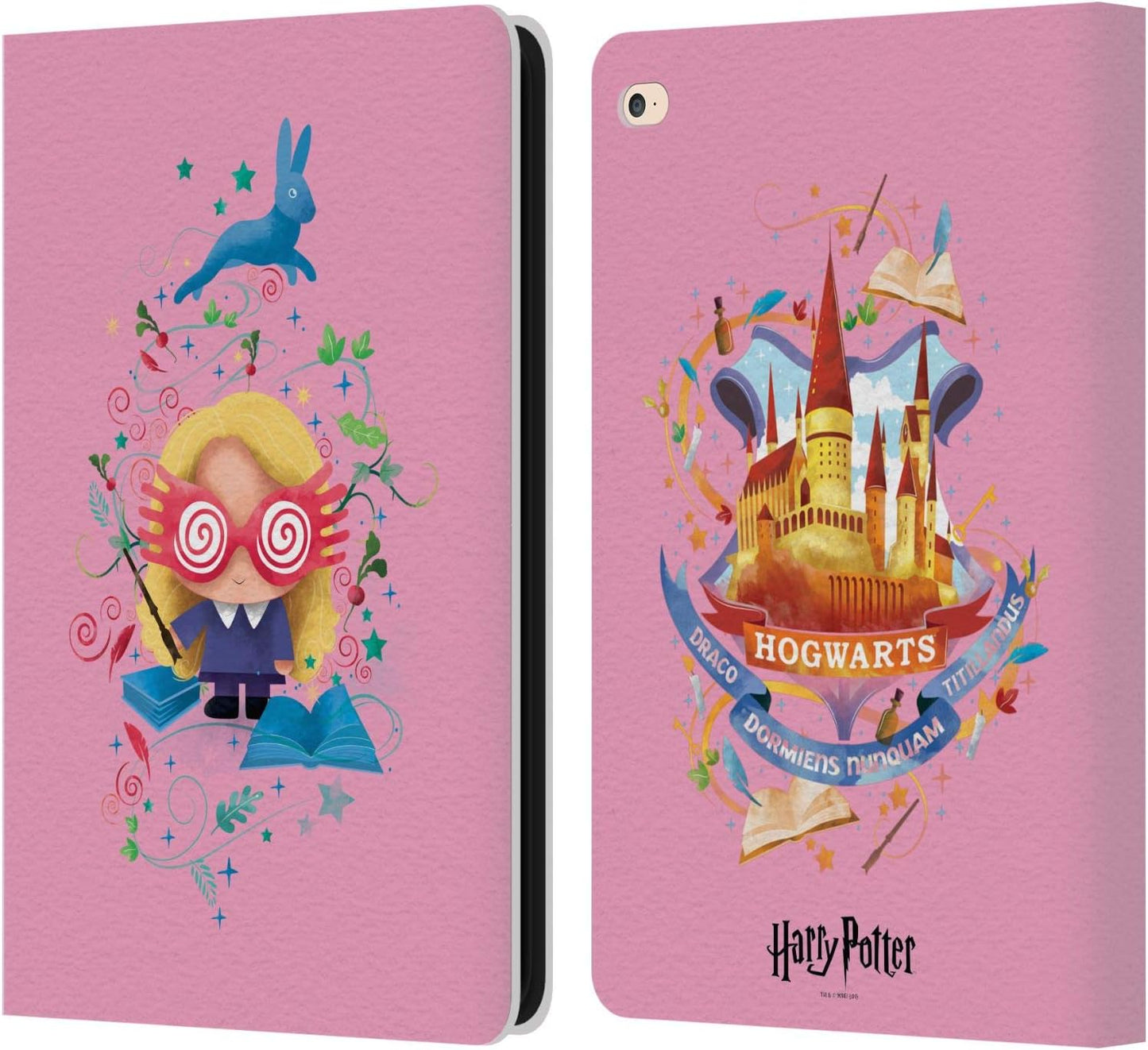 Harry Potter Luna Lovegood Leather Wallet Case for iPad Air 2