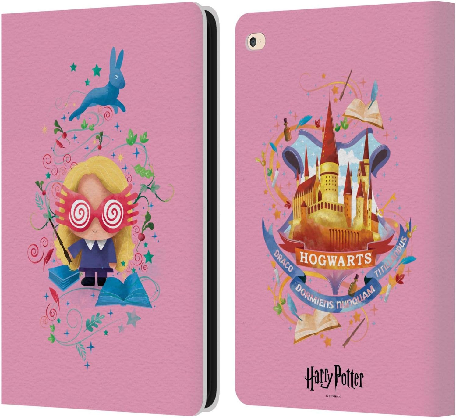 Harry Potter Luna Lovegood Leather Wallet Case for iPad Air 2