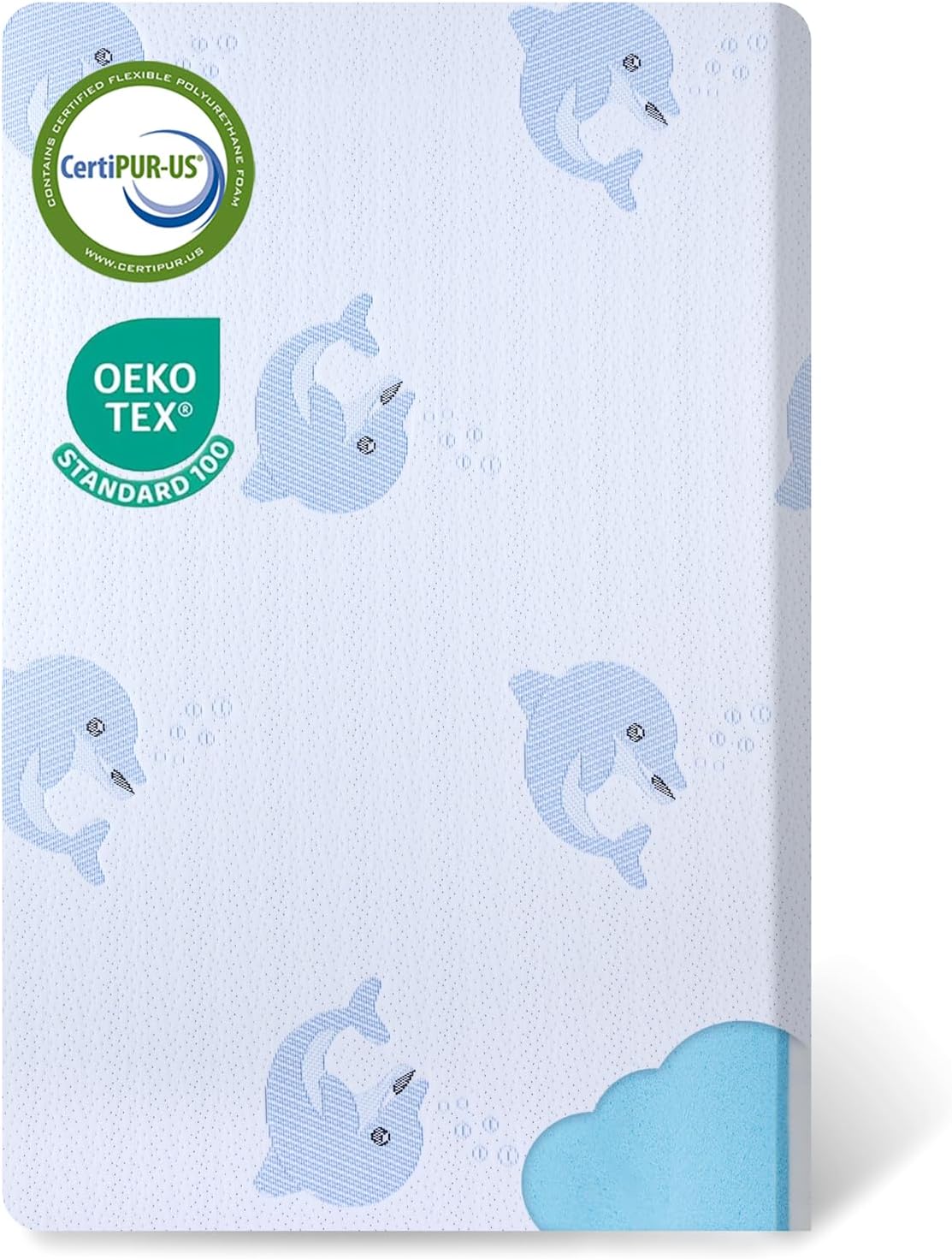 Pack and Play Mattress with Dual Memory Foam for Comfort