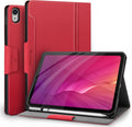 iPad Case Red for 11th (A16) / 10th Gen 10.9in - Built-in Pencil