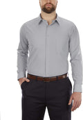 Van Heusen Big Fit Poplin Dress Shirt for Men - Wrinkle Friendly