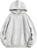 Women Oversized Fleece Hoodie Pullover - Comfy Casual Boxy Fit