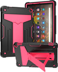 Kindle Fire HD 10 & 10 Plus 10.1ft Tablet Case - Rugged 3-in-1