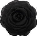 Fabric Flower Brooch Pin - Chiffon Rose Brooch for Jacket or Dress