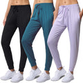 Women's Dry-Fit Active Joggers 3-Pack - Comfortable Everyday Fit In