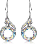 Phoenix Earrings with Crystals from Austria - Symbol of Renewal