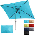 Patio Umbrella Outdoor Table Market Umbrella with Crank - Tilt & UV