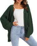 100% Cotton Cardigan for Women Oversized Button-Down Knit - Cozy Fit