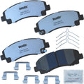 Bendix Fleet Metlok MKD1584FM Semi-Metallic Front Brake Pads - Durable