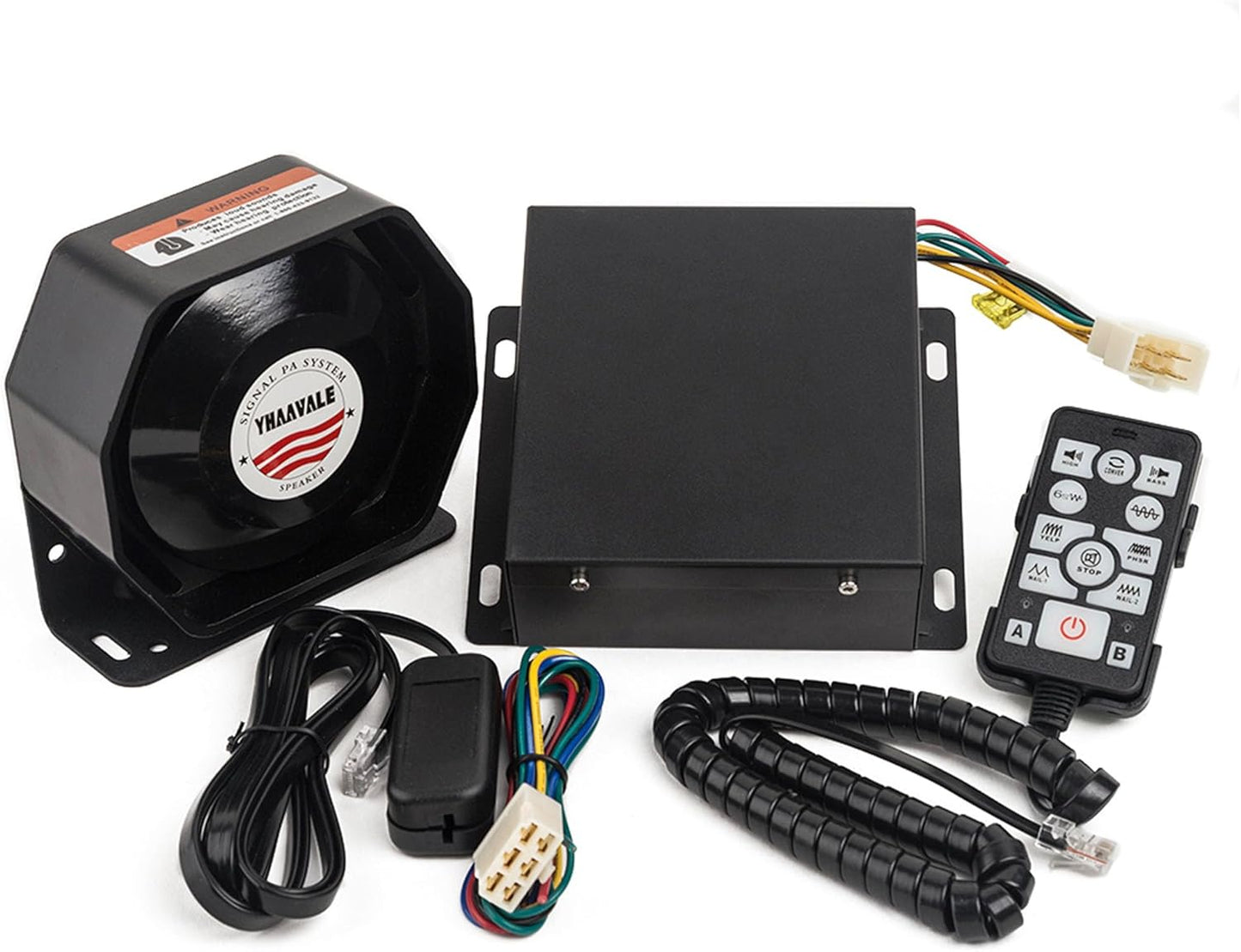 9200E Amplifier Police Siren with Ultra Slim Speaker for Vehicles