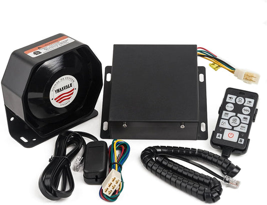 9200E Amplifier Police Siren with Ultra Slim Speaker for Vehicles
