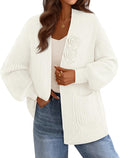 MEROKEETY Women's Chunky Cardigan Sweaters - Oversized (Style DPH7)
