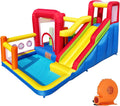 Bounce House Inflatable Castle with Slide and Ball Pit - Fun for Kids